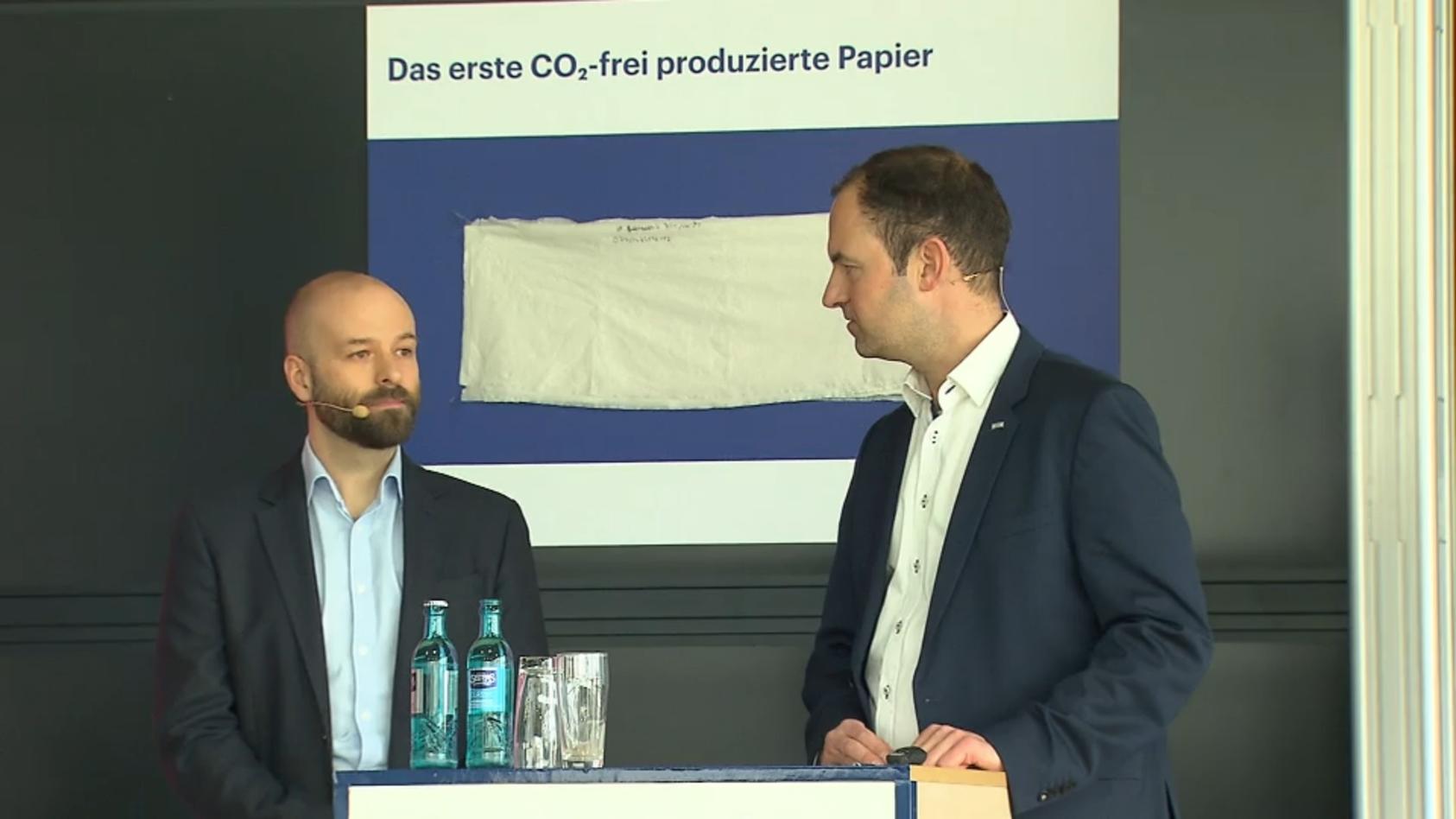 Unternehmen stellt Papier ohne CO2 her Ist das die Zukunft?