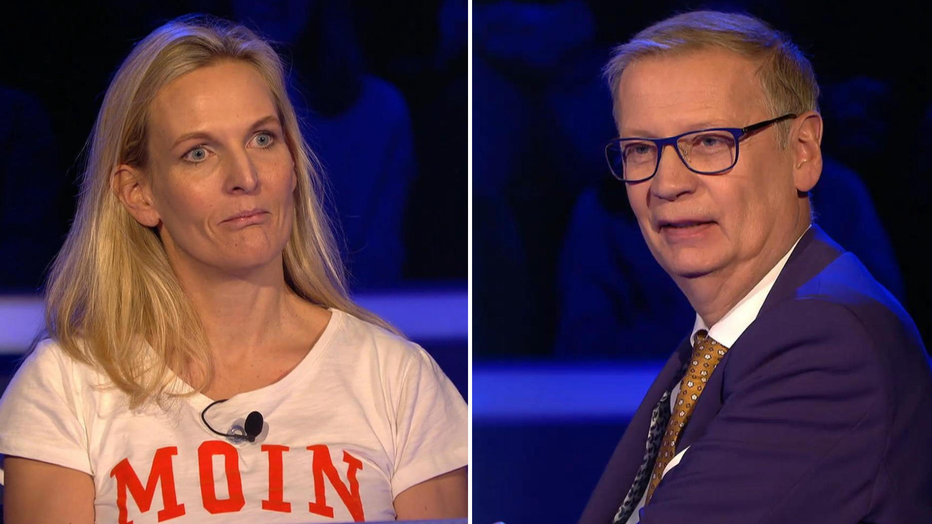Splitterfasernackt! Sie bekommt ein Jobangebot in der Sauna Wer wird Millionär: Skurriles Bewerbungsgespräch