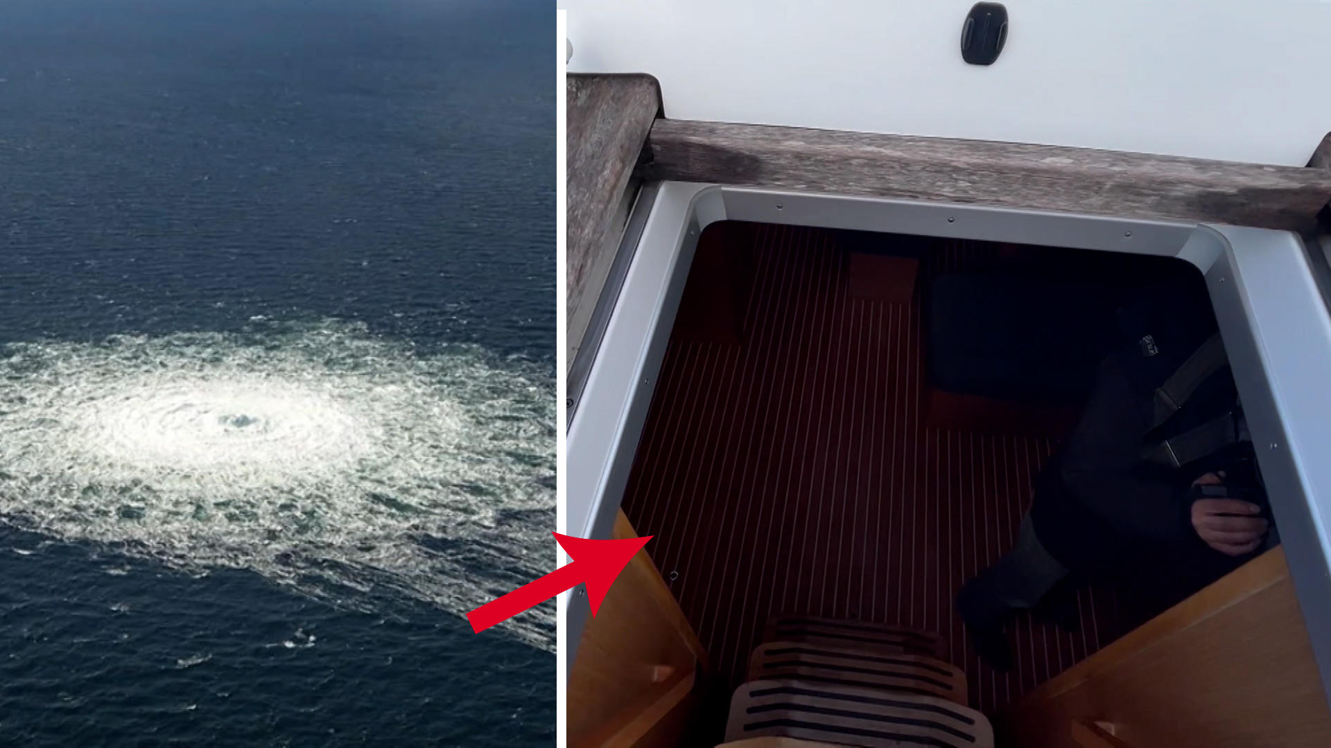 So sieht es im Schiff der Nord-Stream-Sprenger aus RTL-Reporter sind in der Yacht
