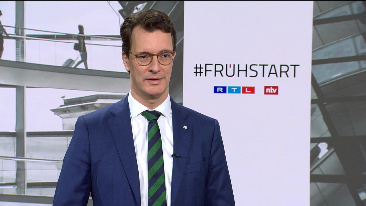 Flüchtlinge: Wüst fordert Verdopplung der Bundesgelder Hendrik Wüst (CDU) im RTL/ntv-Frühstart