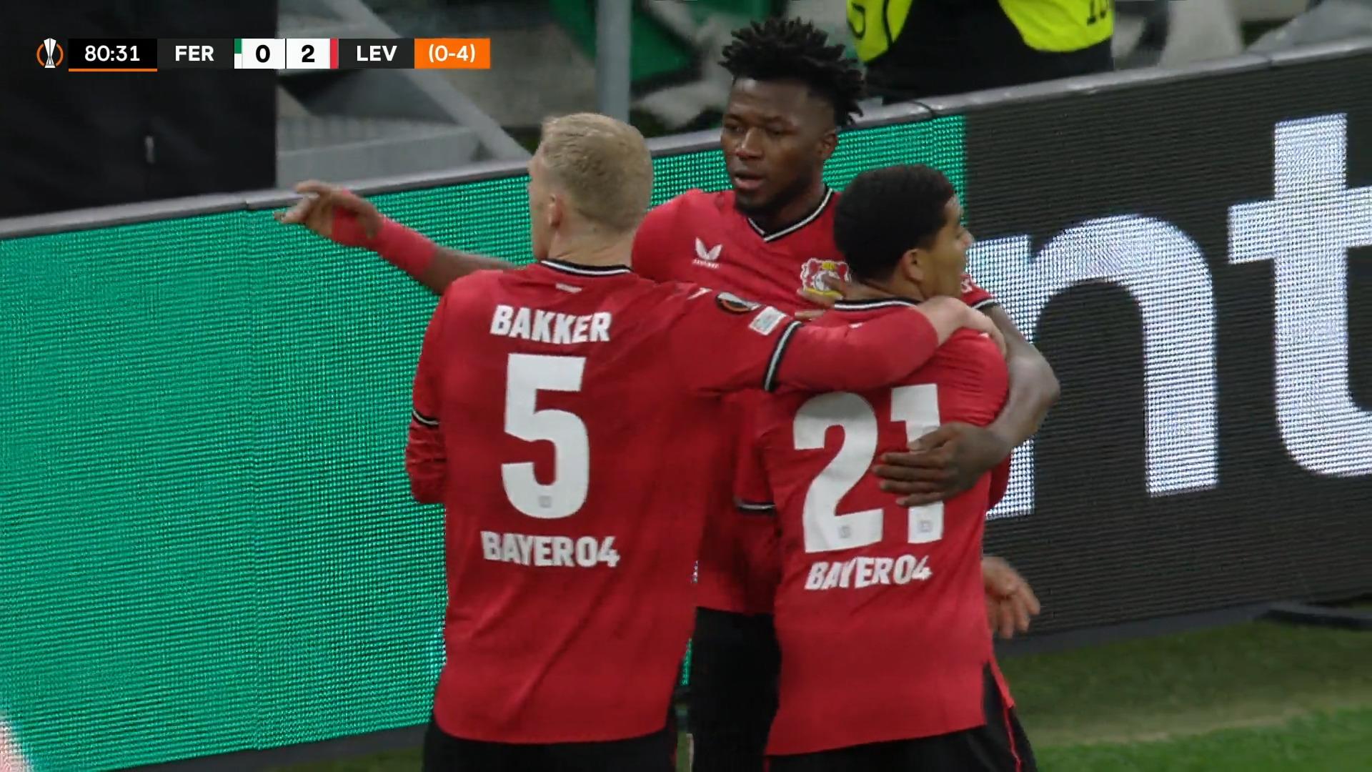2:0 für Leverkusen! Adli sorgt für die Entscheidung Bayer mit Bilderbuch-Konter