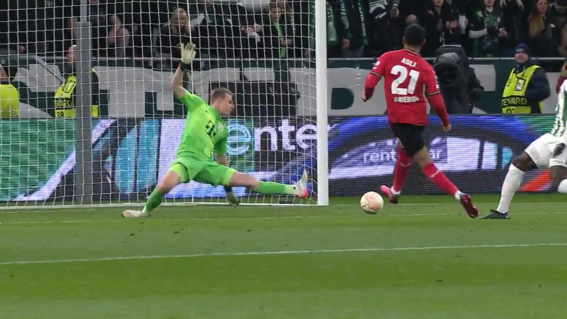 Leverkusen gewinnt 2:0 in Budapest Bayer ohne große Mühe