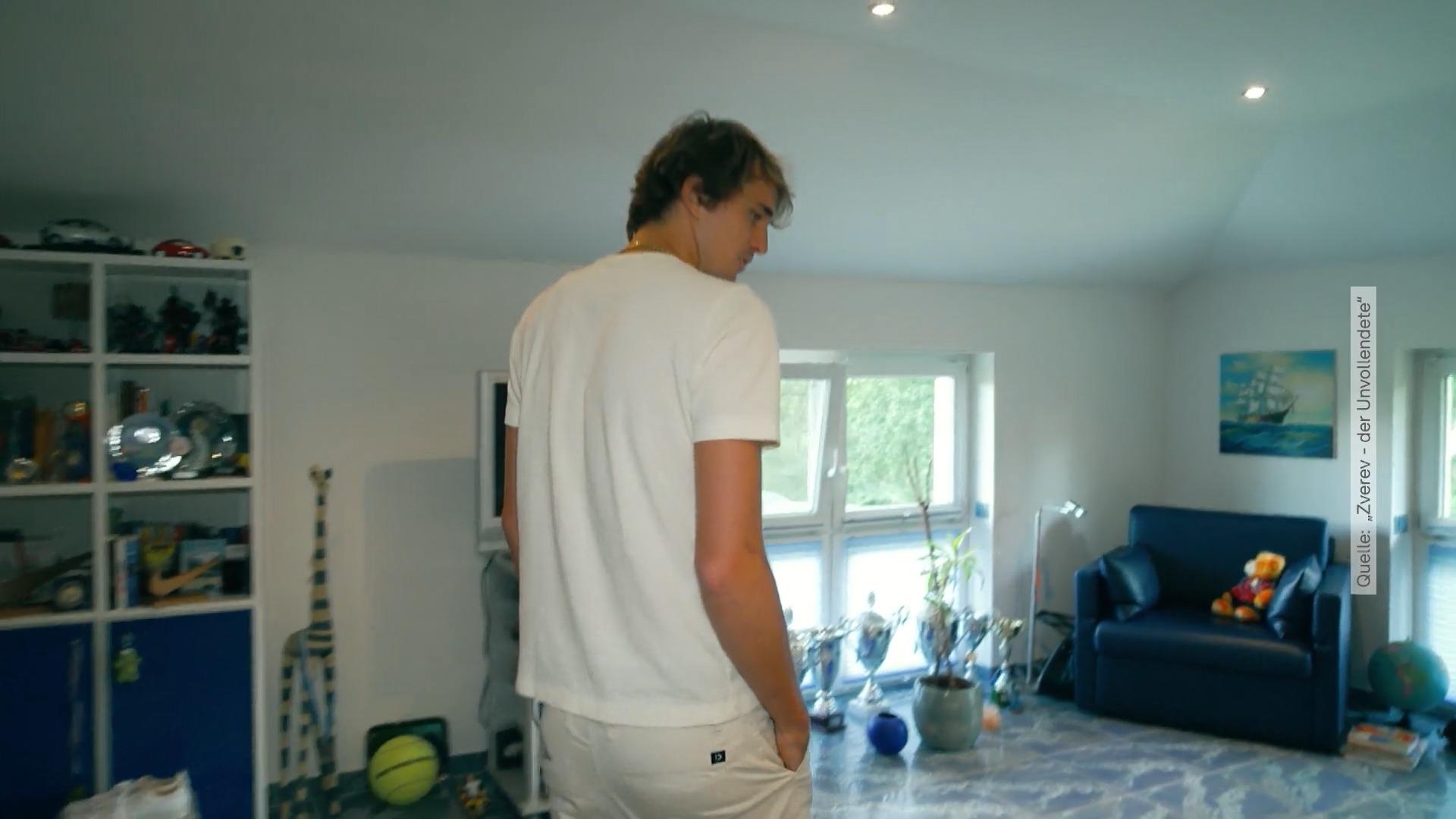Hier zeigt uns Alexander Zverev sein Kinderzimmer Privater Einblick