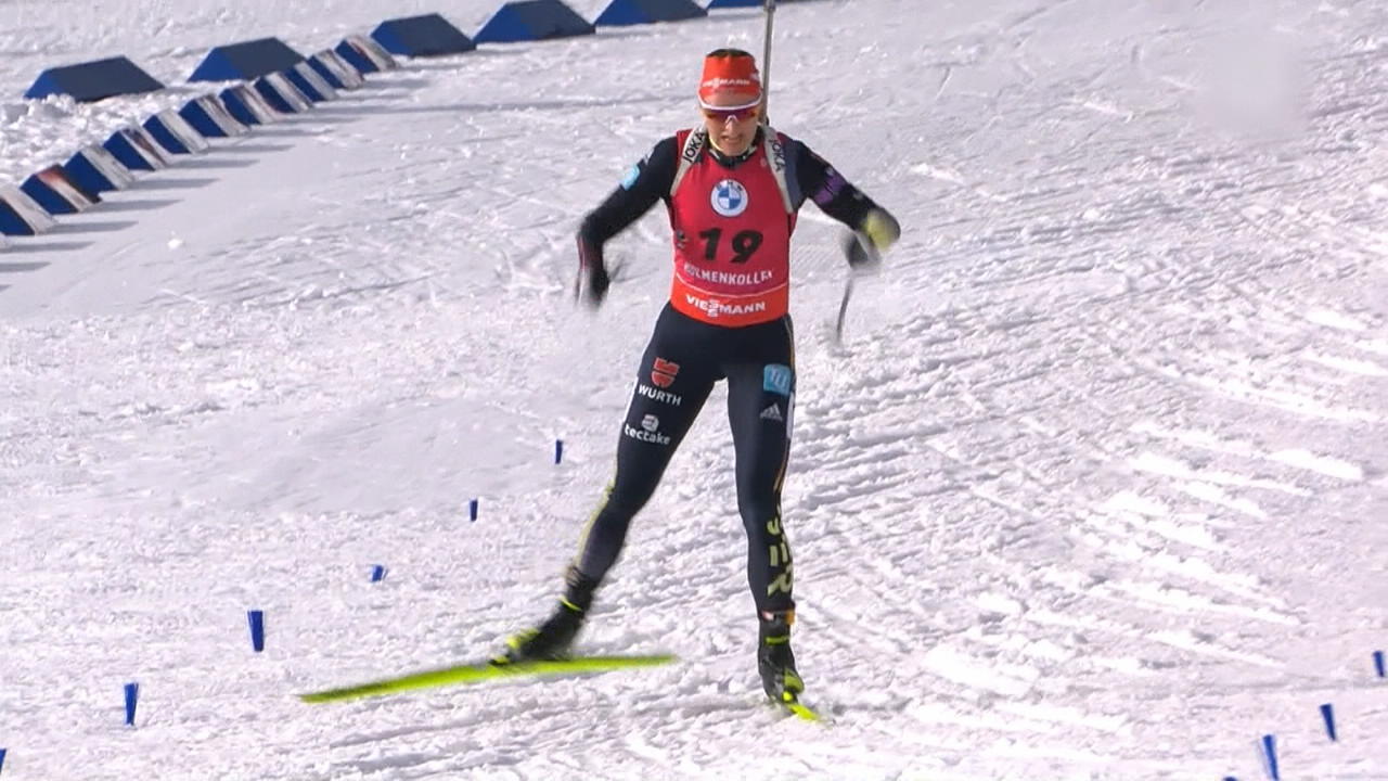 Herrmann-Wick feiert Sieg mit Tränen in den Augen Biathlon-Weltcup
