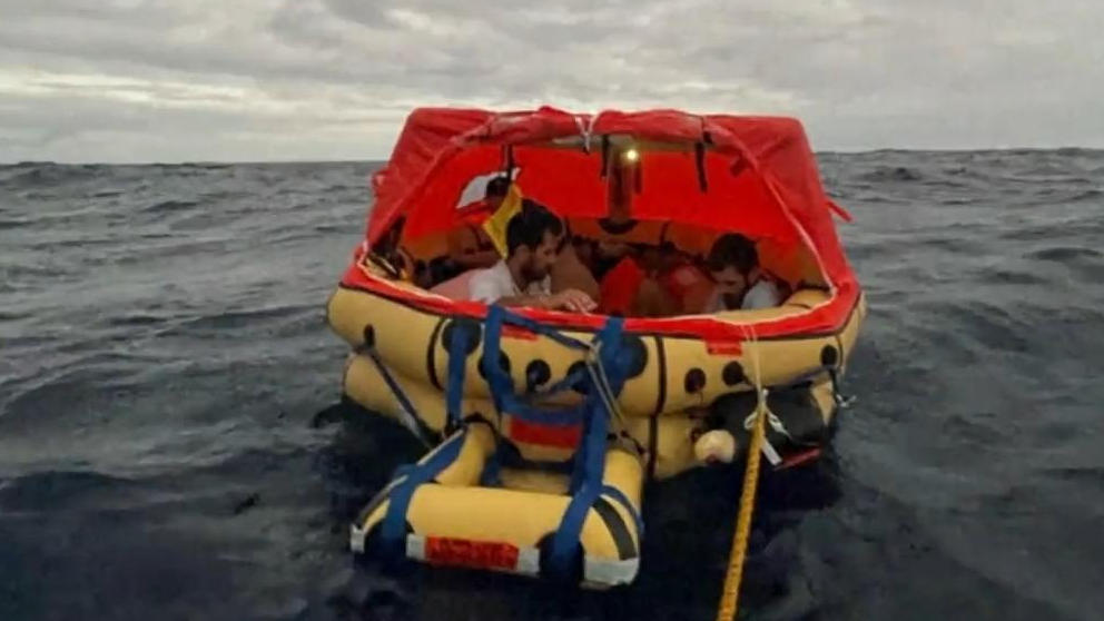 Besatzung überlebt zehn Stunden auf offener See Wal versenkt Segelboot im Pazifik