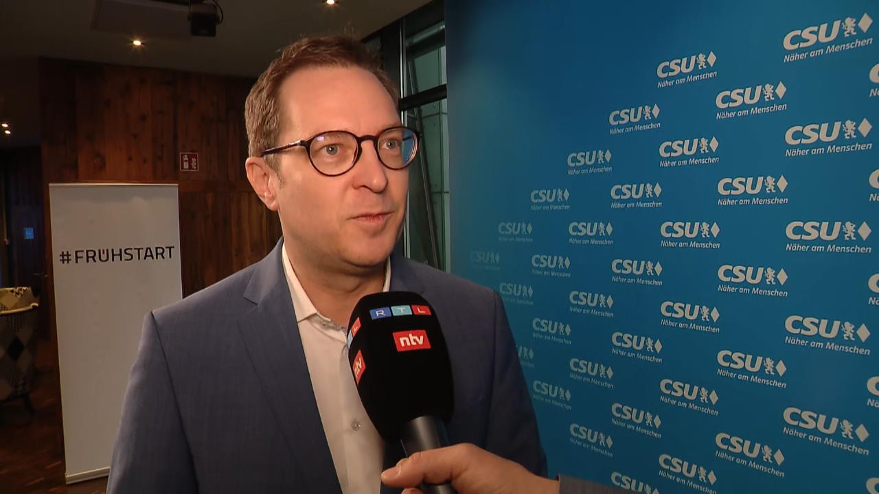 Huber warnt Gewerkschaften vor Streiks wie in Frankreich CSU-General im RTL Frühstart
