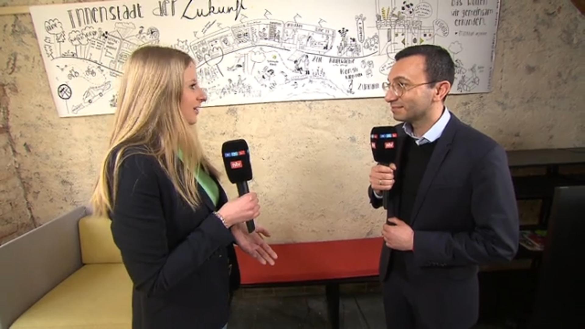 Frankfurts OB Mike Josef (SPD) im RTL-Interview Mit 51,7 Prozent holt er den Sieg