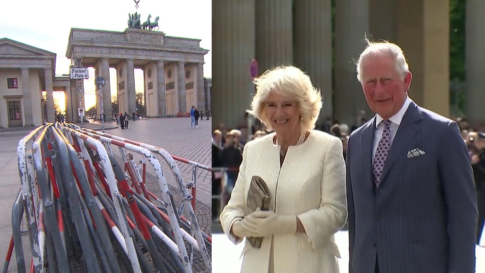 Gespanntes Warten auf König Charles in Berlin Michael Begasse berichtet vor Ort