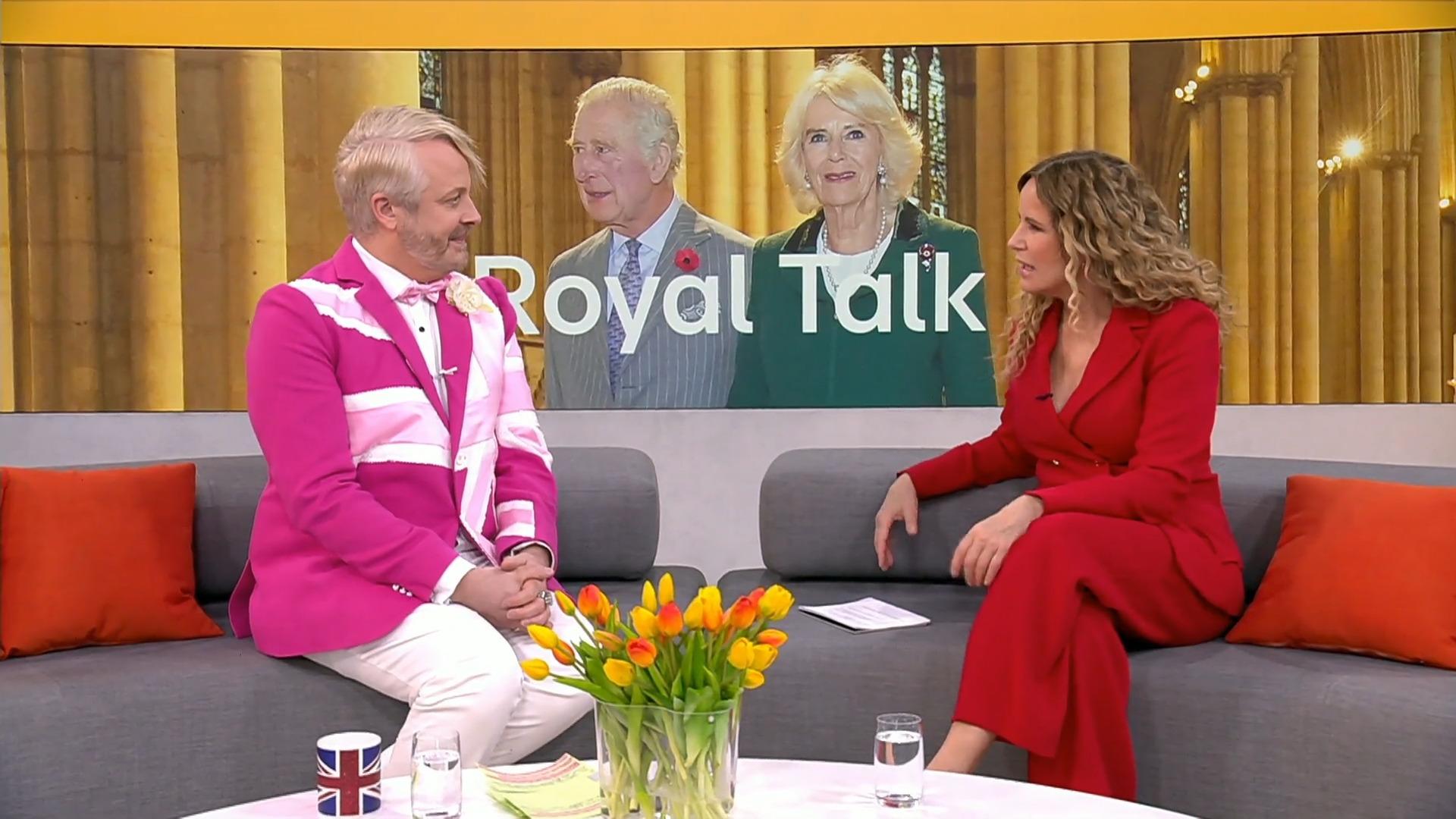 Ross Antony tells about King Charles III.  royal fan