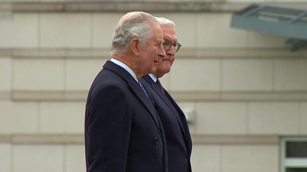 German Armed Forces Band Welcomes King Charles and Camilla Royal on Visit to Germany