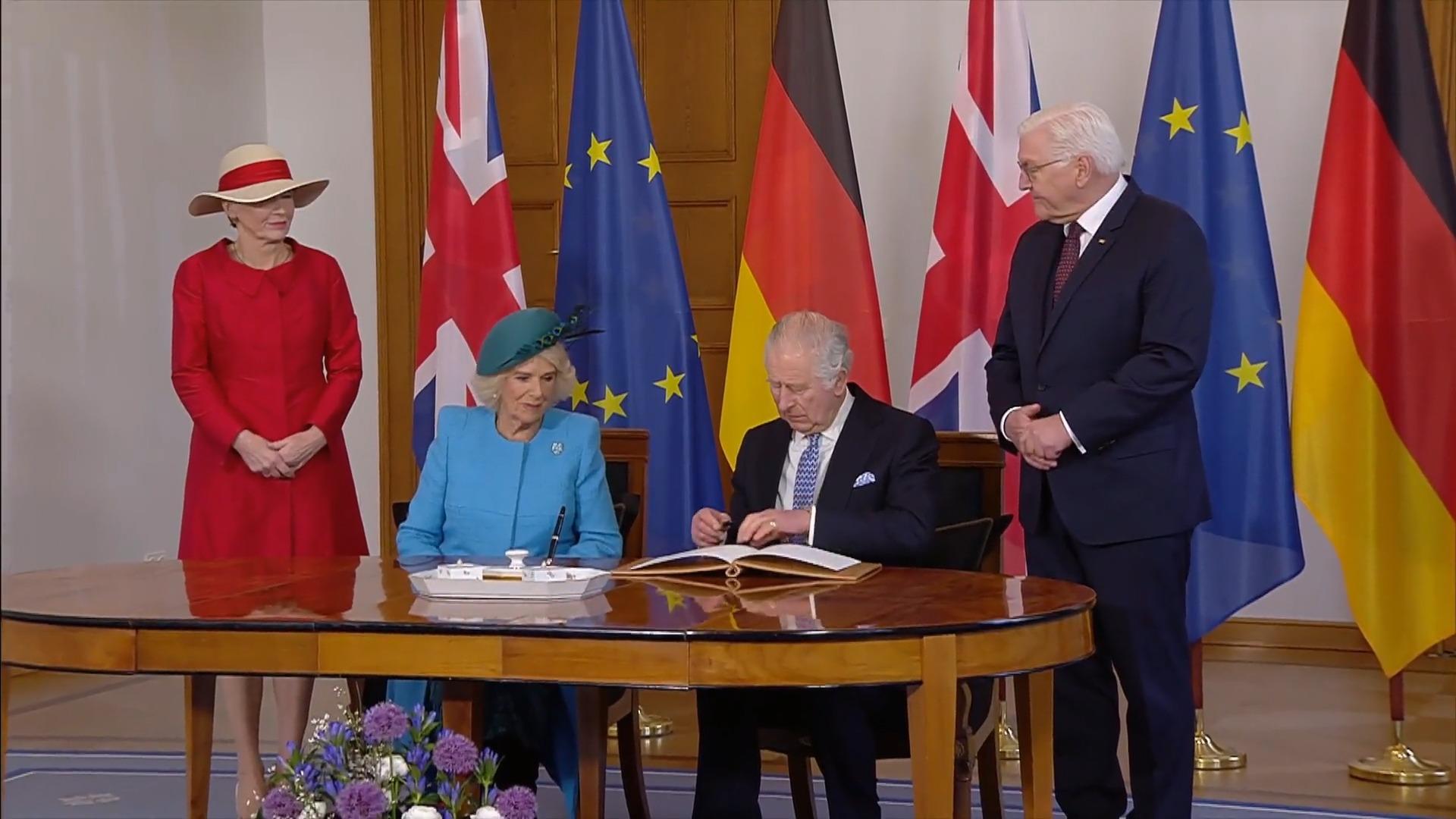 König Charles und Camilla auf Staatsbesuch in Deutschland Zusammenfassung vom Mittwoch