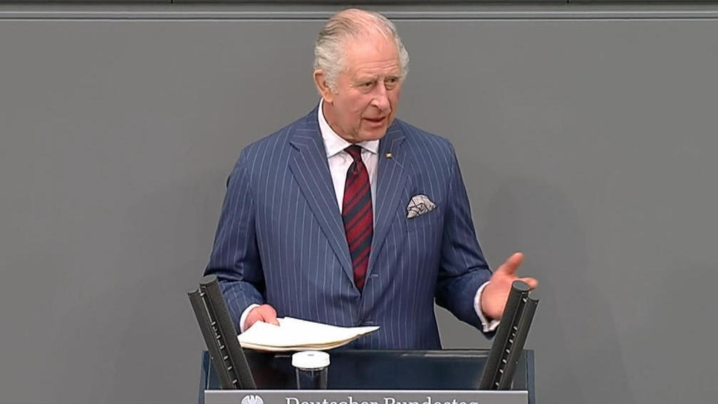 König Charles hält "historische" Rede auf Deutsch Im Bundestag