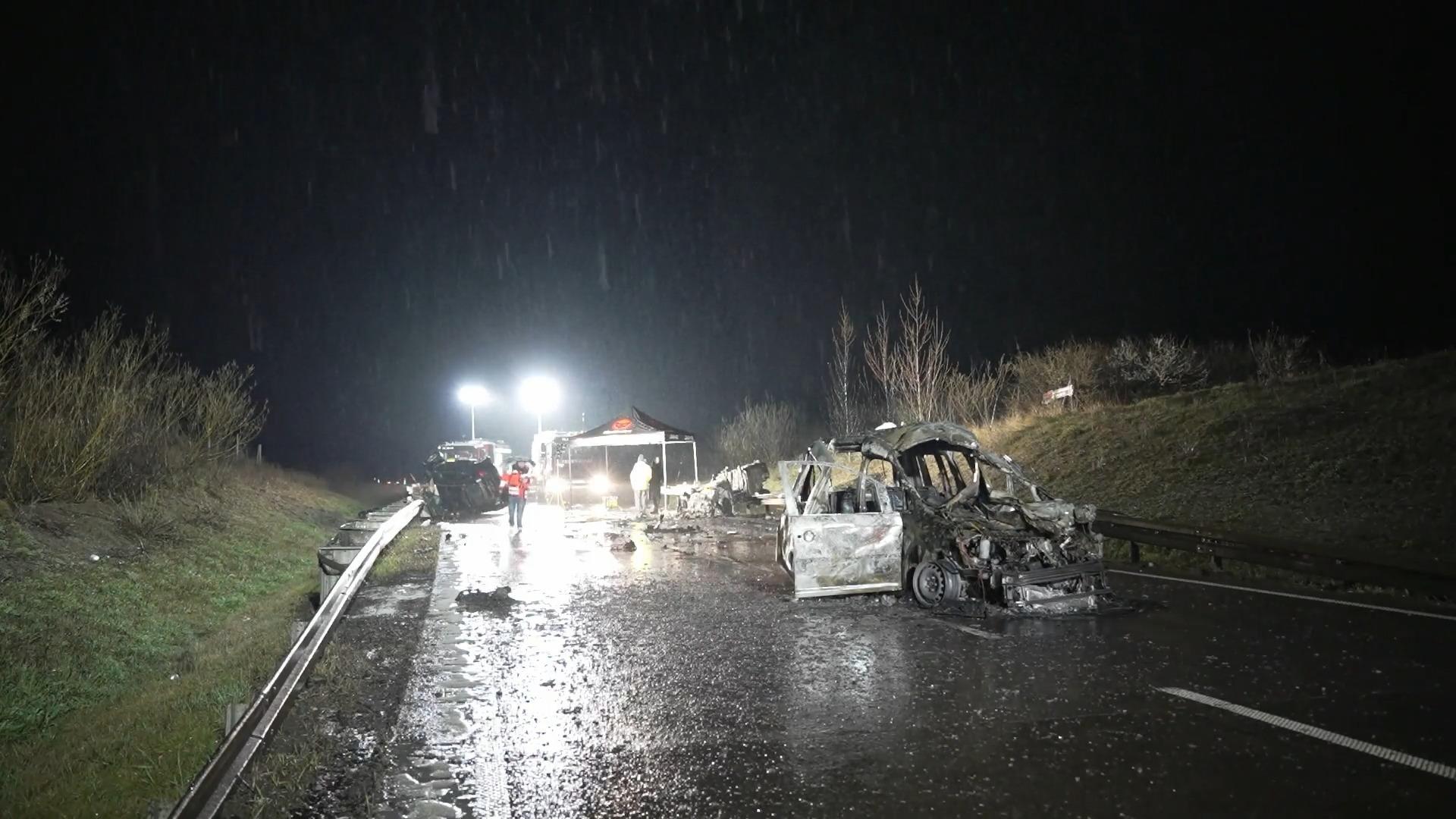 Drama in Thüringen Sieben Tote nach Horror-Crash