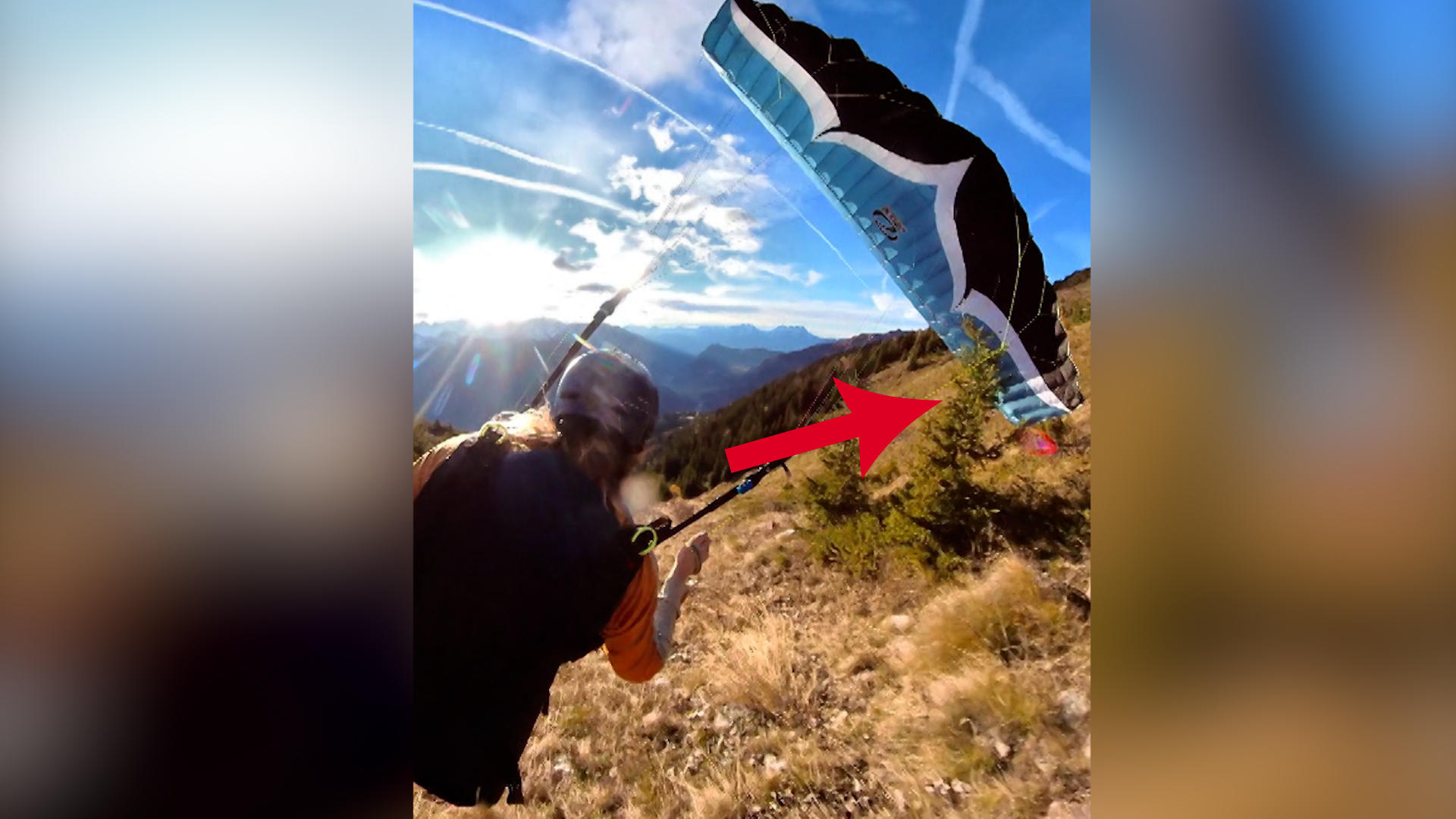 Paraglider-Panne! Schweizer stürzt nach waghalsigem Stunt ab Highspeed-Rolle in der Luft