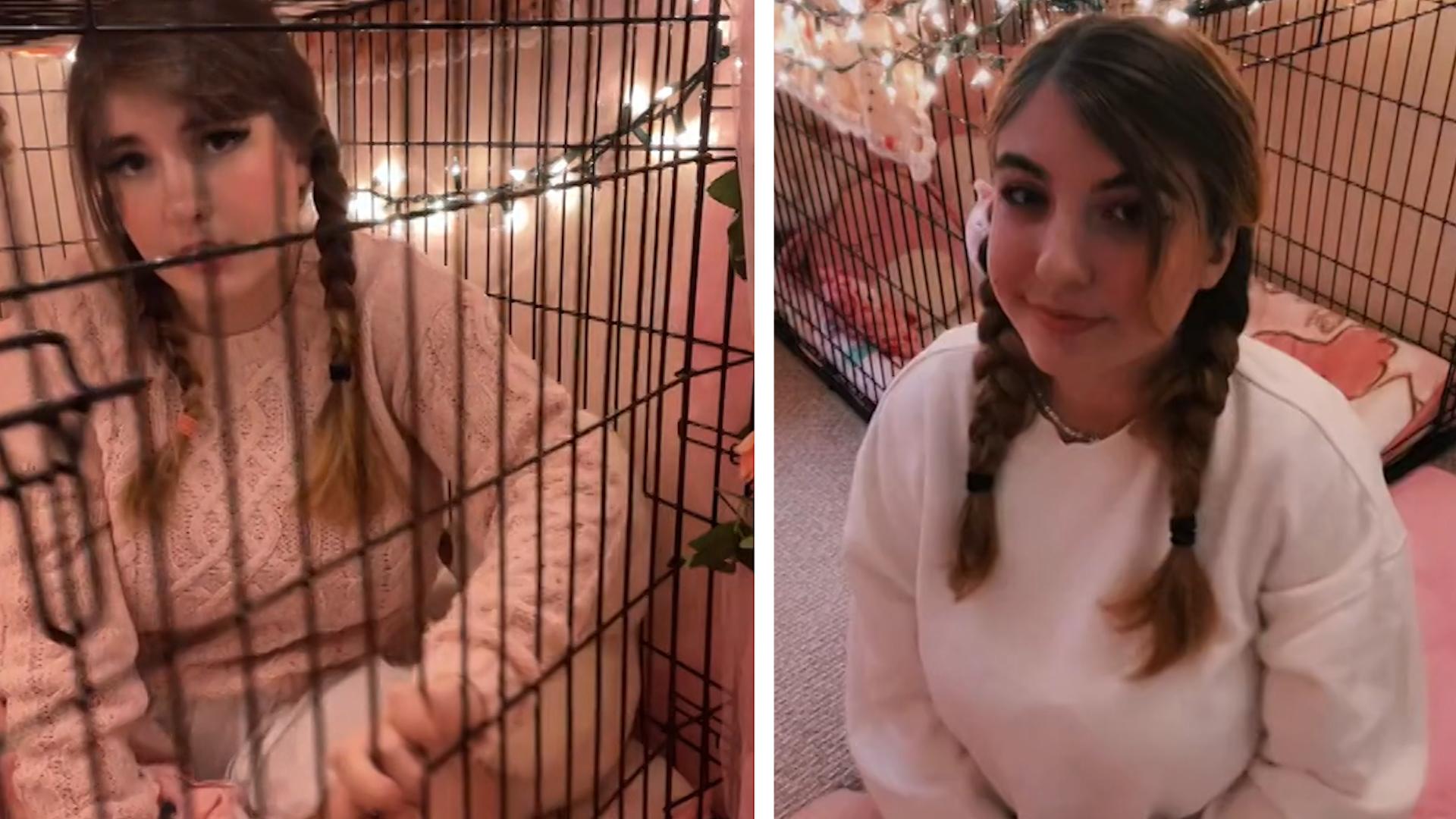 21-Jährige schläft in Hundekäfig "Kein Fetisch, sondern Therapie"