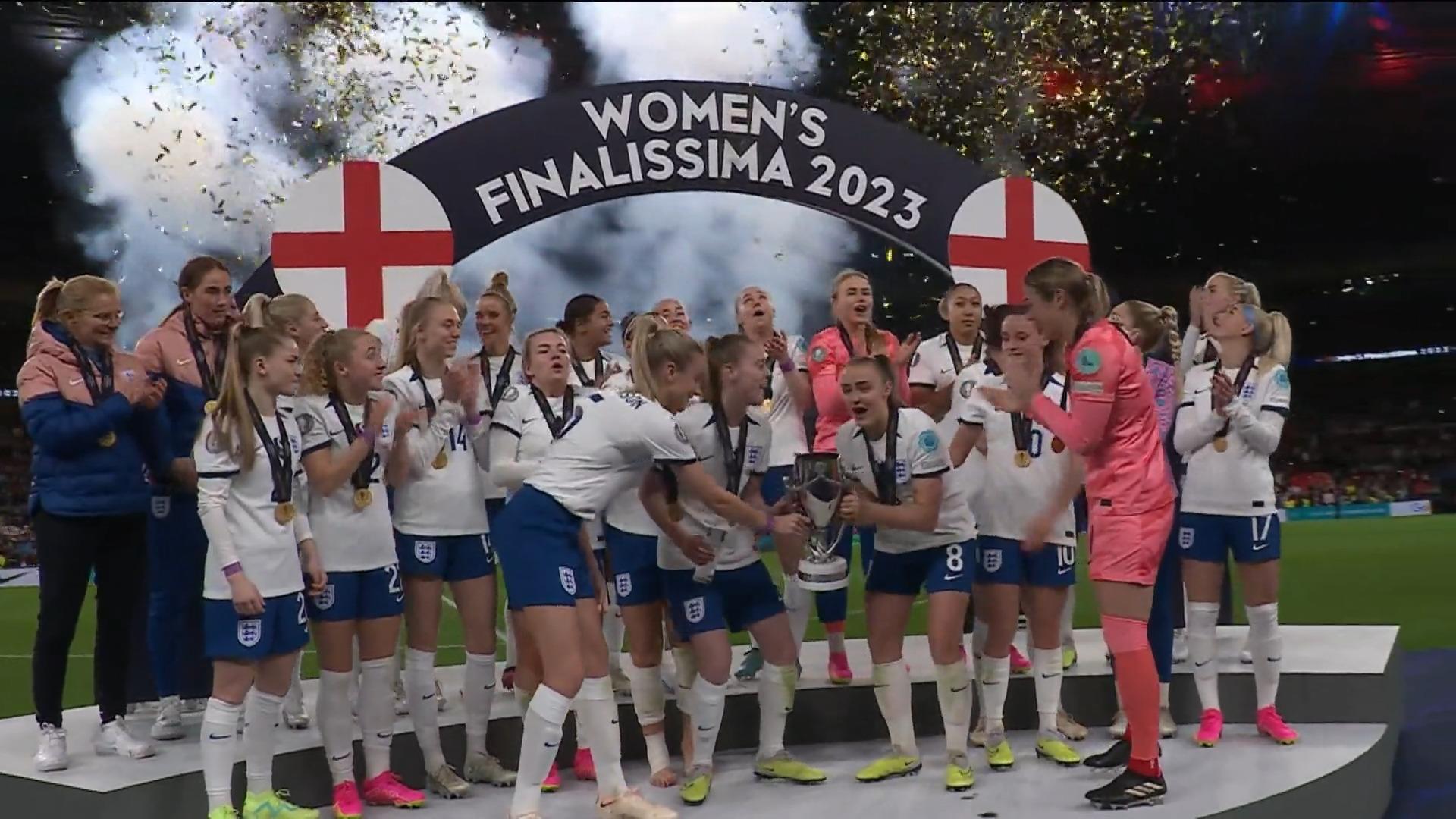 Women's Finalissima thrilled to the end England take penalties!