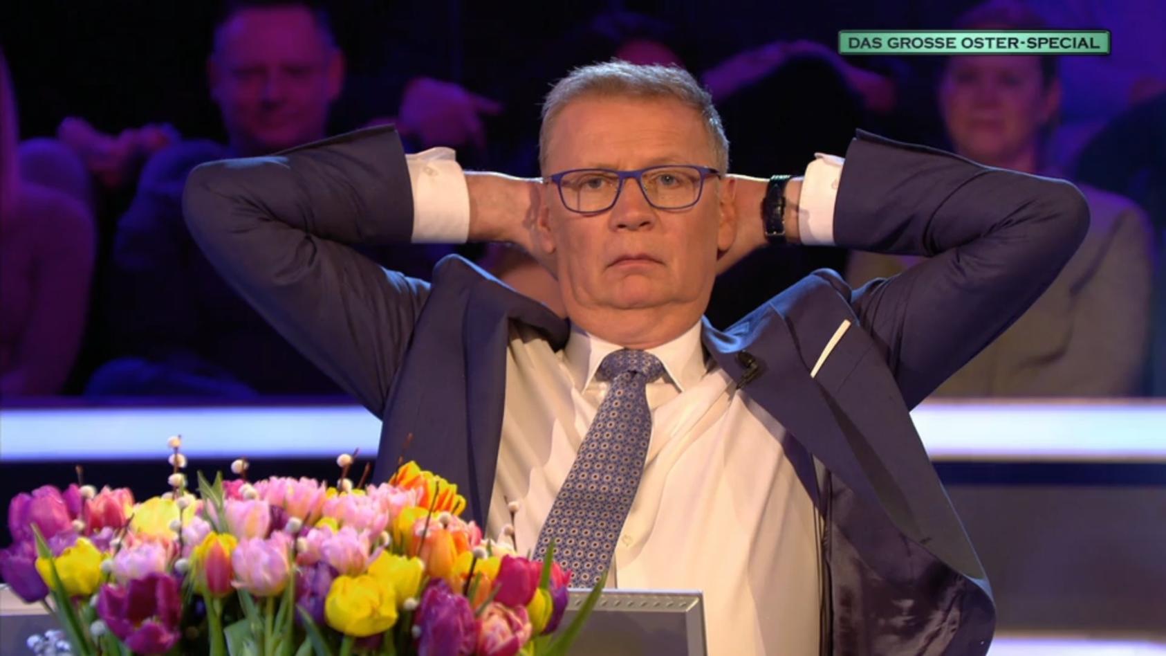 XXLPanne bei "Wer wird Millionär?" Da muss auch Günther Jauch lachen