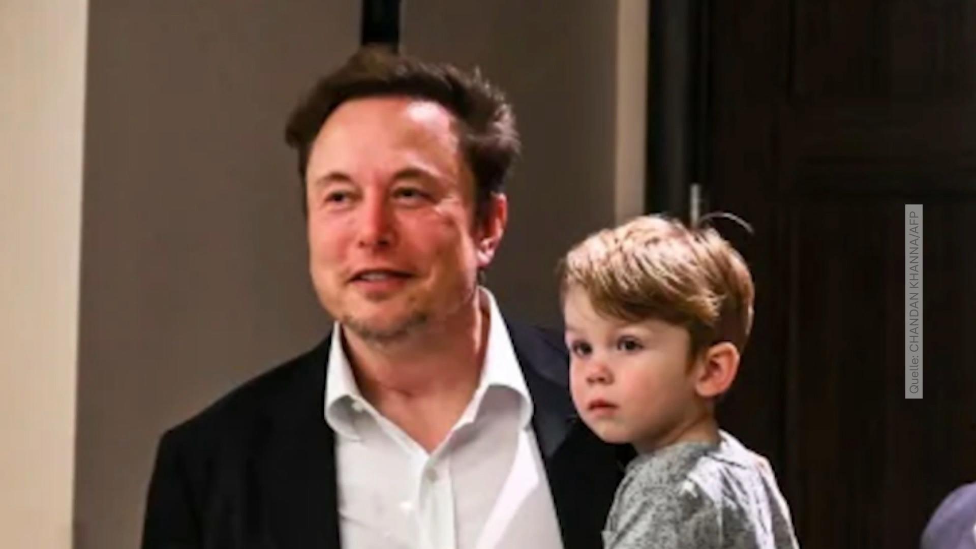 Elon Musk: Raramente visto con suo figlio X Æ A-XII carino Minnie Elon