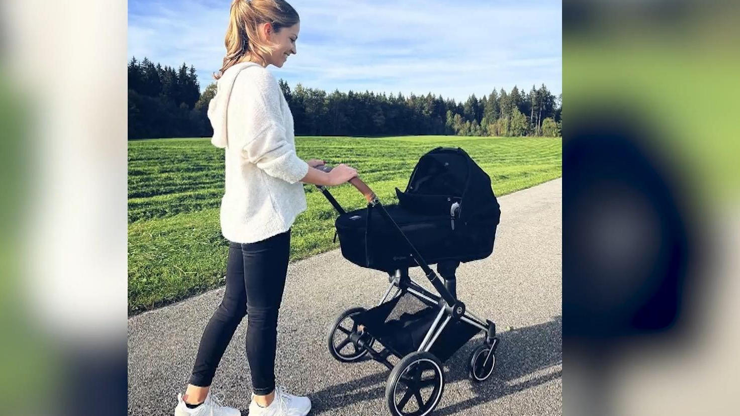 Fußballerin Melanie Leupolz ist im Baby-Glück "Anstrengend, aber wunderschön"