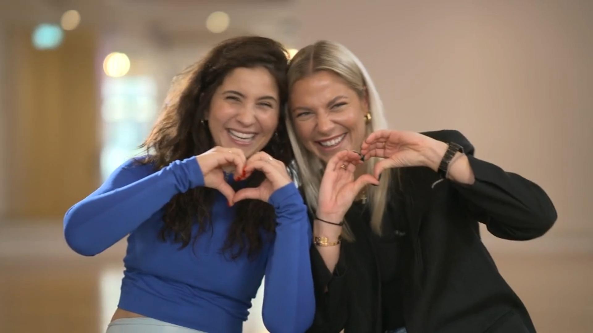 Chryssanthi Kavazi und Valentina Pahde: BFF! Sind sie nicht süß?
