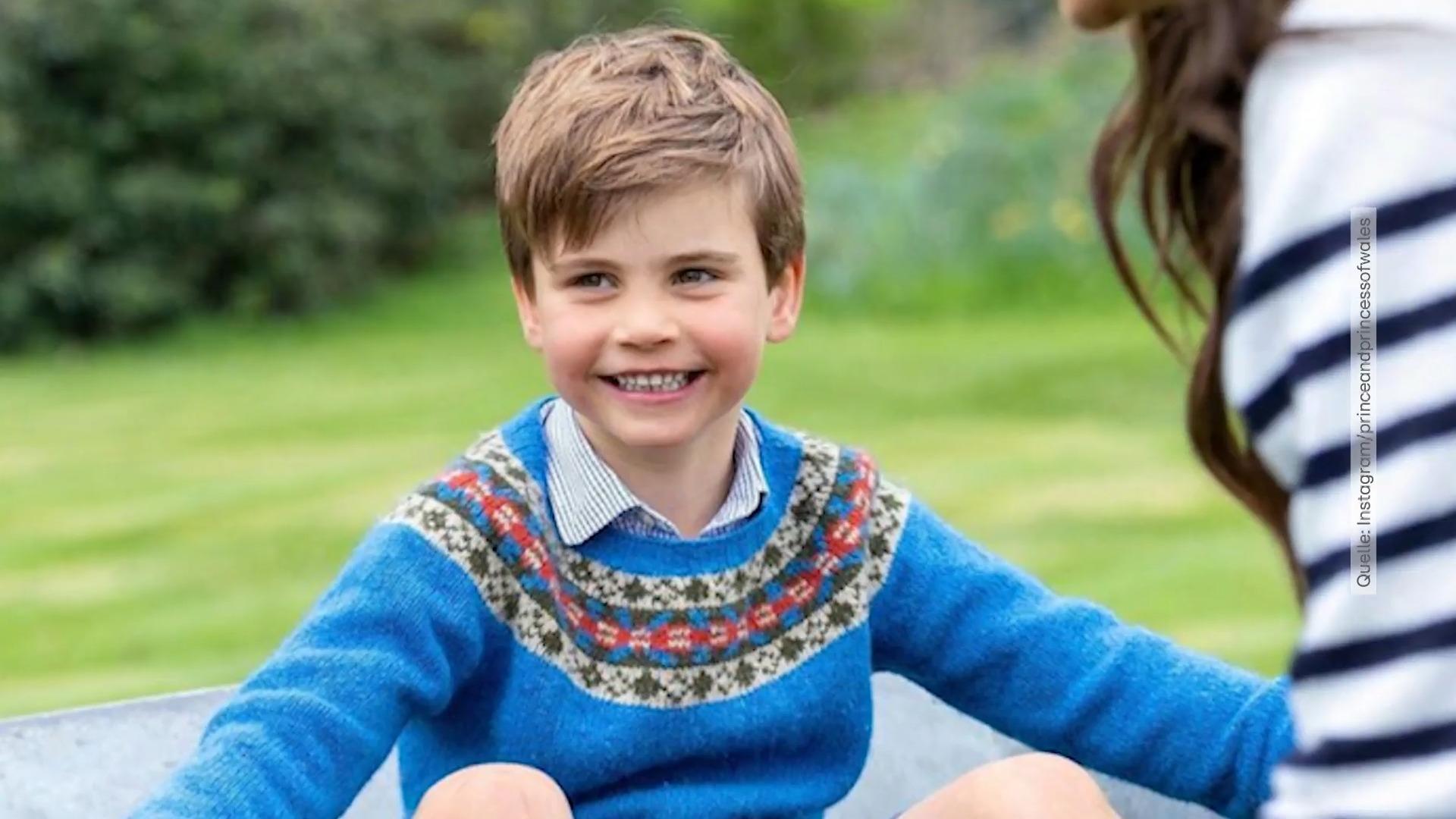 nuove immagini!  Il principe Louis festeggia il suo quinto compleanno, cresci!