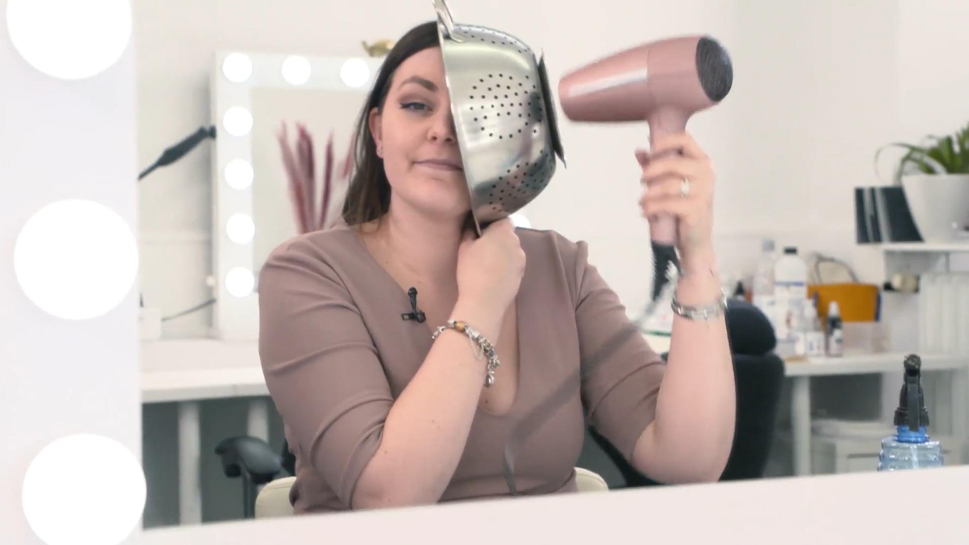 Checking out the TikTok trend: conjuring up curls with the pasta colander Gaga or brilliant?