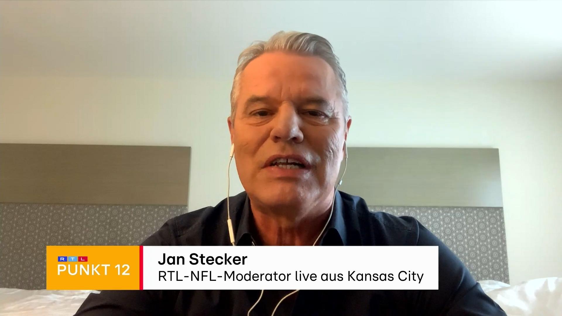 RTL-Moderator Stecker meldet sich vom Draft aus Kansas City "Wie die Oscar-Verleihung im Sport"