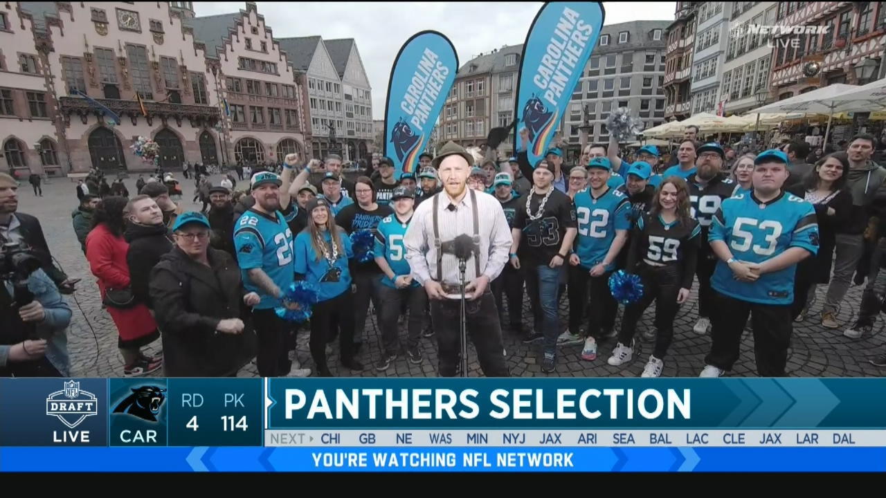 "Auf geht's!" Panthers machen Pick #114 von Frankfurt aus NFL Draft 2023