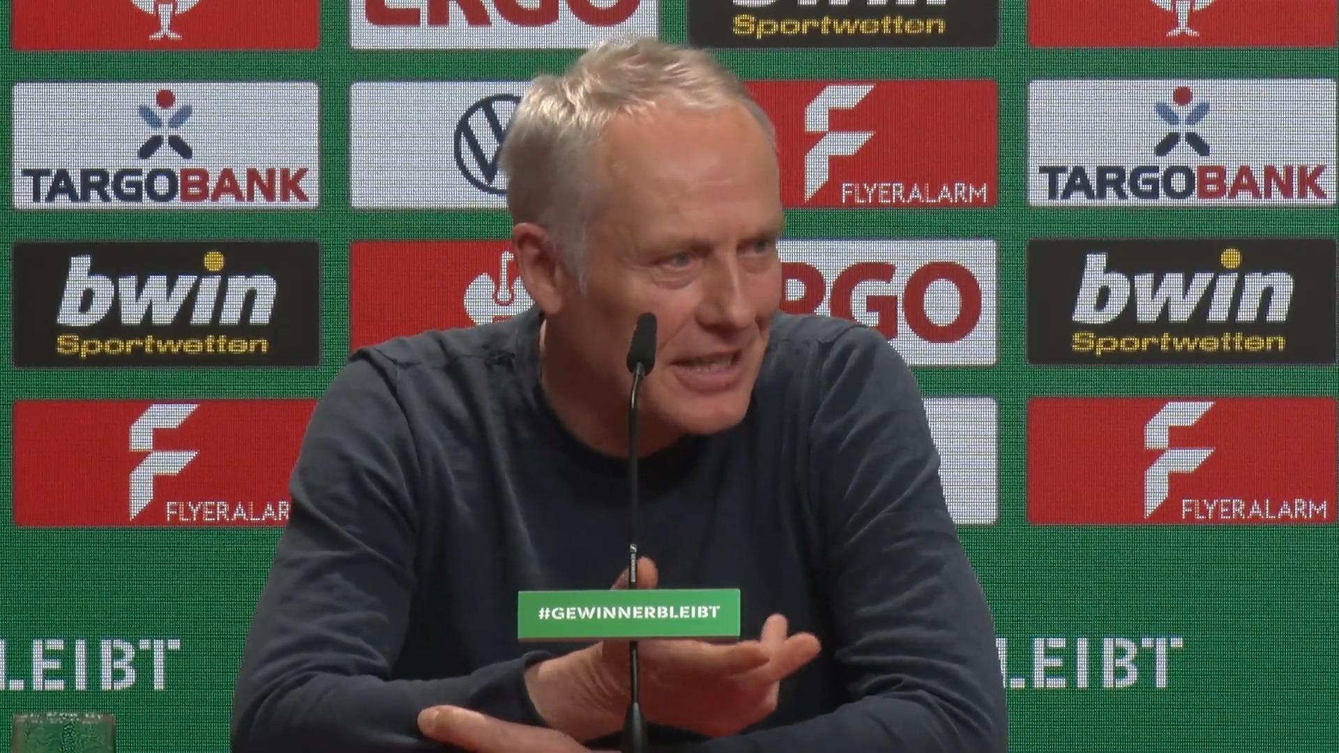 Trainer Streich reagiert emotional Nach Pleite und Münzwurf