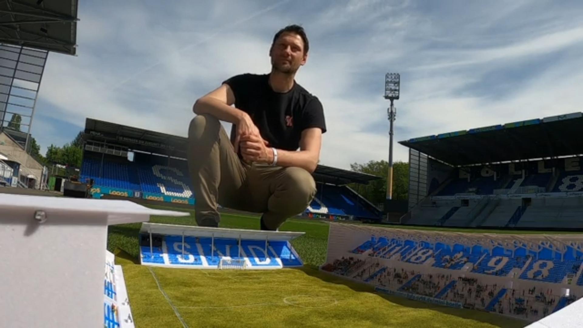 Darmstadt-Fan baut Mini-Stadion und sammelt damit Spenden Erlöse für krebskranke Kinder