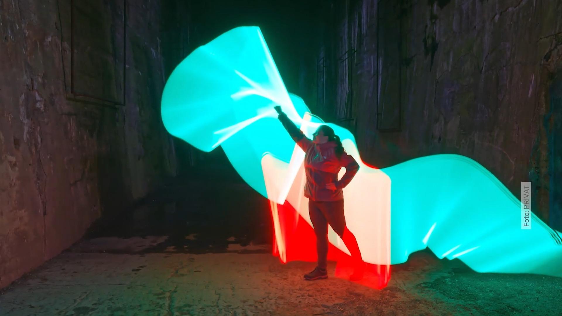 Wie Künstler mit Licht malen Lightpainting
