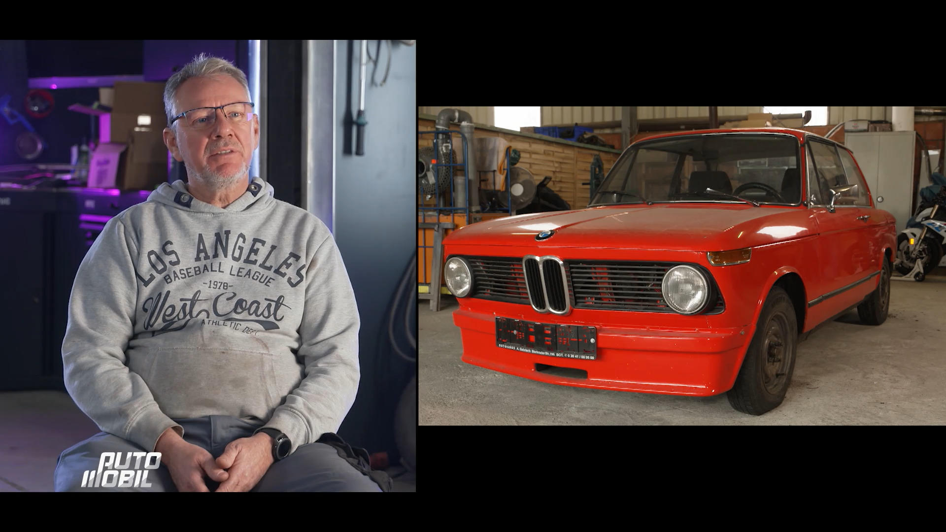 La BMW 1502 è l'orgoglio di Peter, che amava e curava