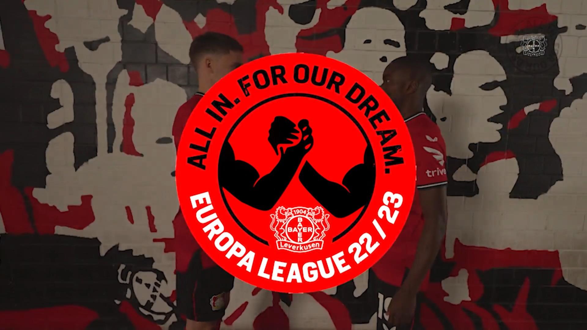 Leverkusen veröffentlicht Heißmacher-Video "ALL IN. For Our Dream."