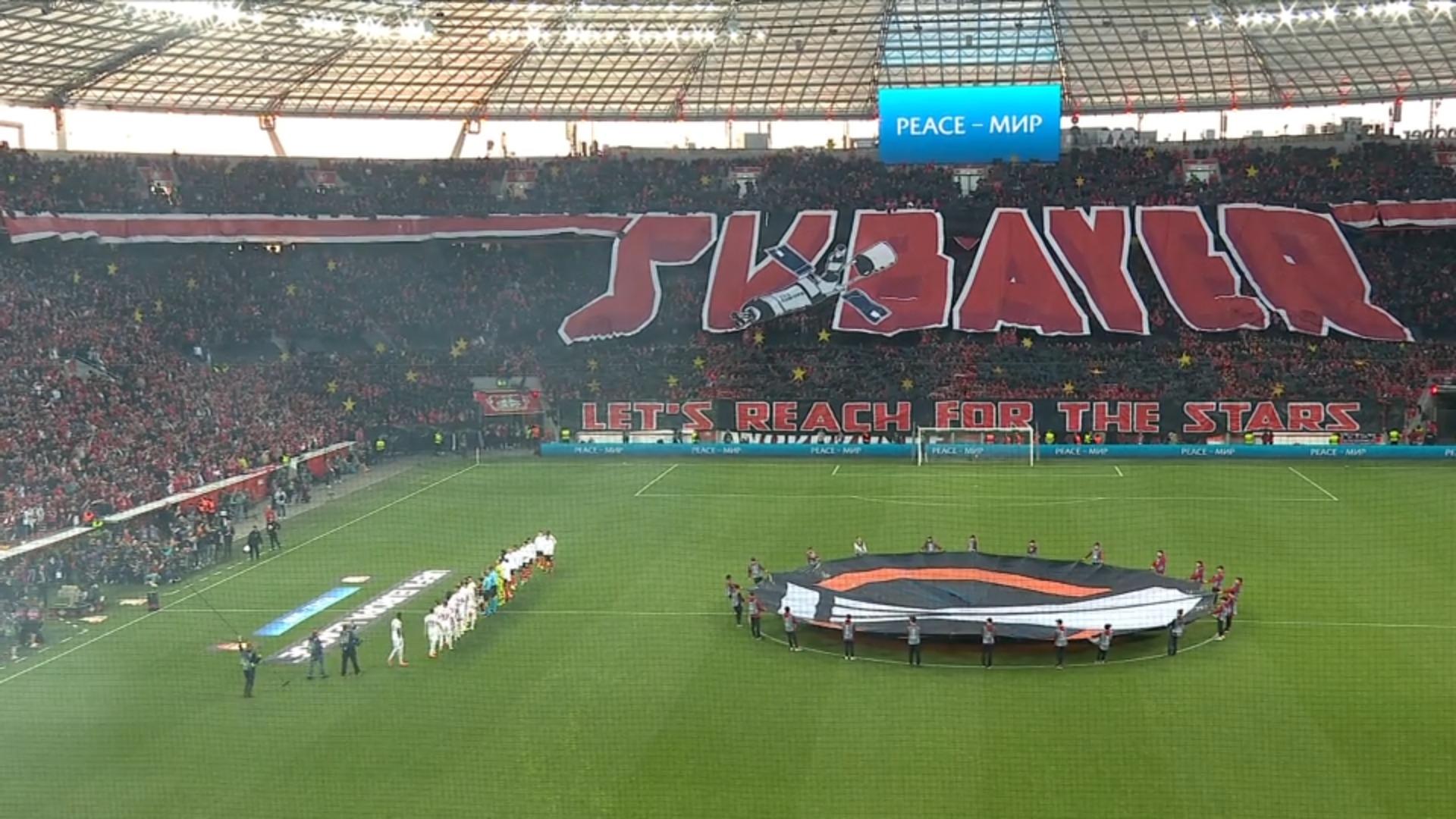 Leverkusen läuft mit Star-Wars-Musik ins Stadion ein Ist die Macht heute mit ihnen?