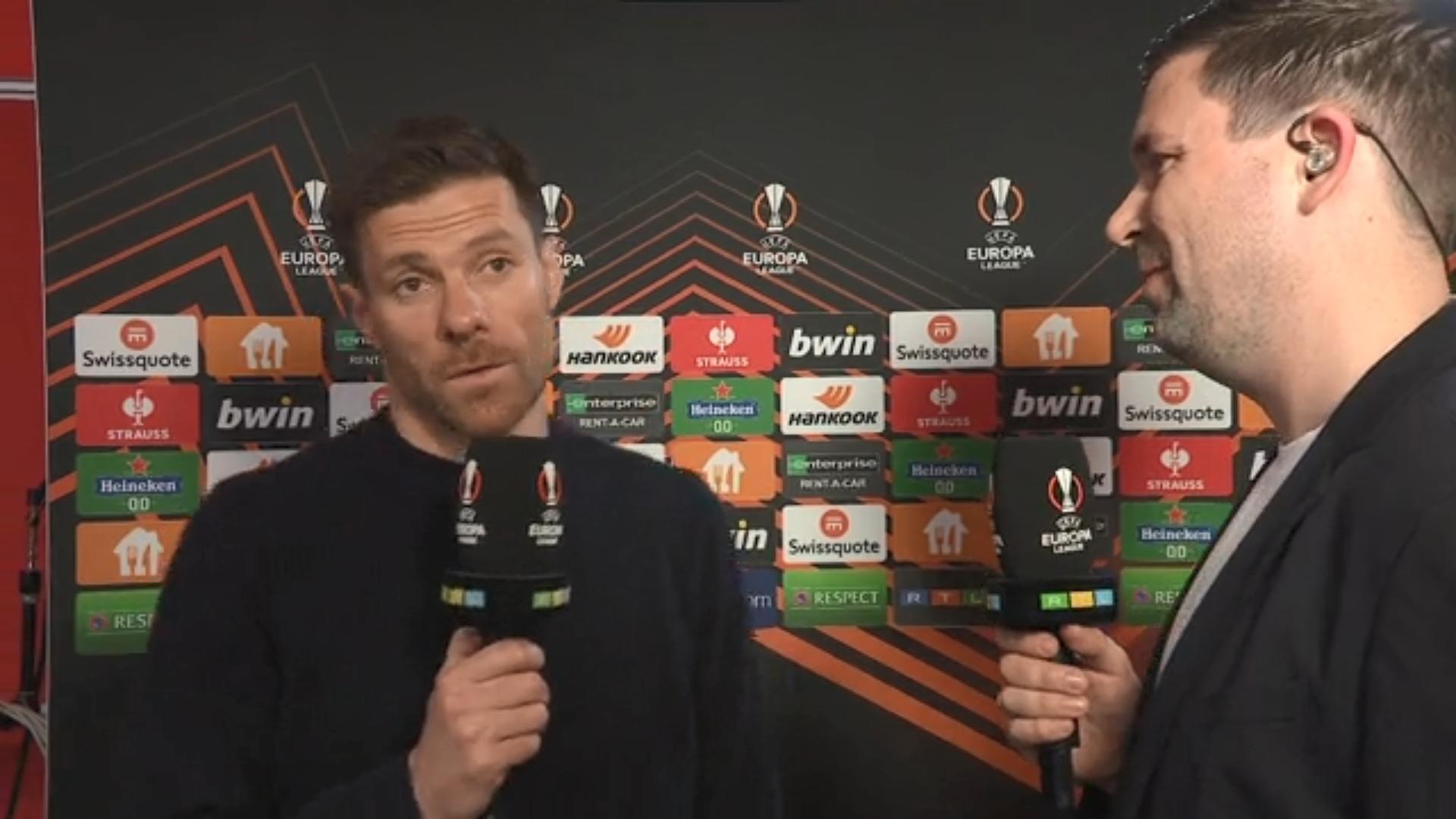 Alonso: "Wir wollten unbedingt ein Tor machen" Leverkusens Trainer nach Halbfinal-Aus ernüchtert