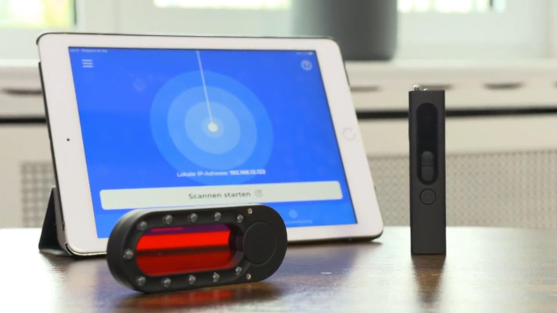 Kamera-Detektor-Gadgets im Test Spanner-Airbnb?