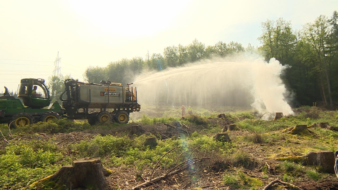 Gegen Waldbrände Löschfahrzeug