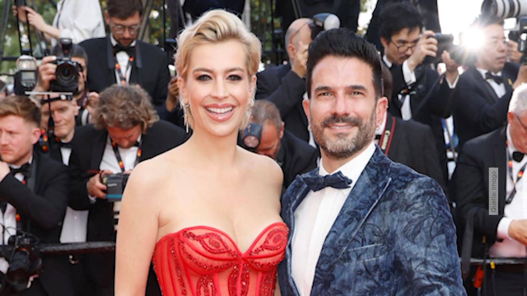 Verena mit Marc Terenzi auf dem roten Teppich in Cannes Sind die hier nicht verKEHRT?