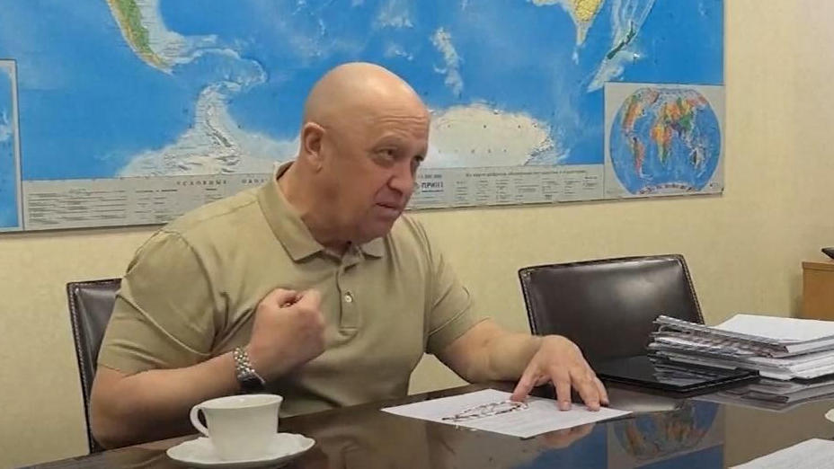 Prigoschin: "Wir haben die Ukraine militarisiert" Wagner-Chef stellt Krieg infrage