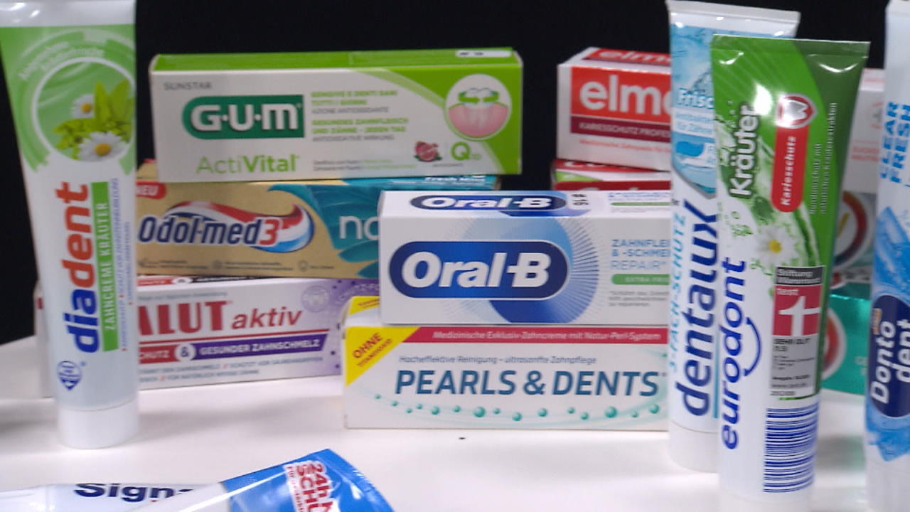 Stiftung Warentest nimmt Zahnpasta unter die Lupe 20 Produkte getestet!