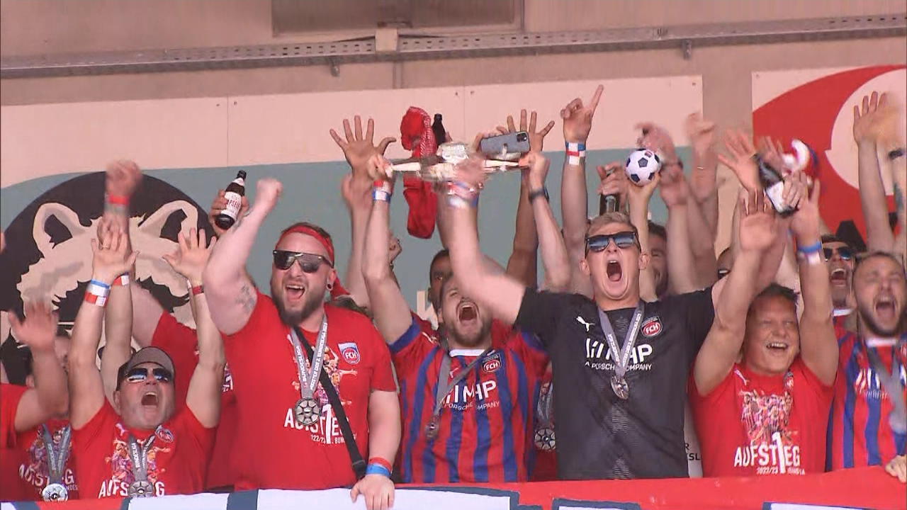 Heidenei, Heidenheim! Schwaben feiern Party Auch Darmstadt geht steil