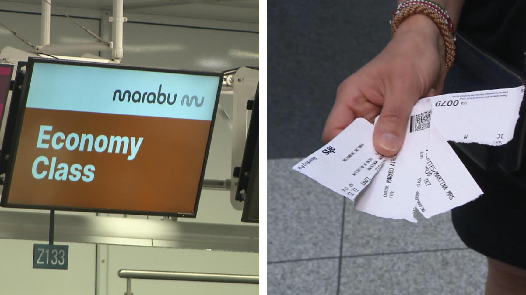 Airline "Marabu" lässt Urlauber verärgert zurück Ärger am Flughafen