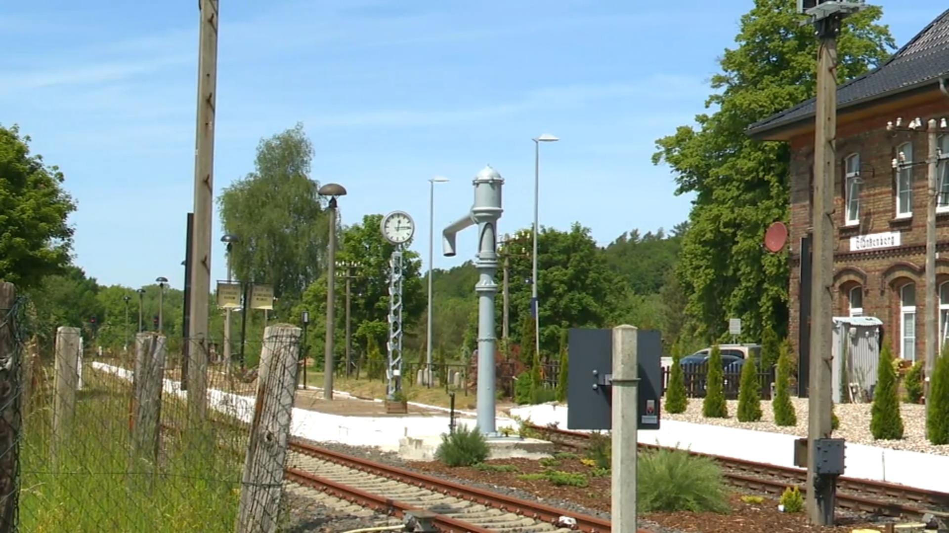 Dorfbahnhof illegal umgebaut Bahn muss Gleise in Blankenberg sperren