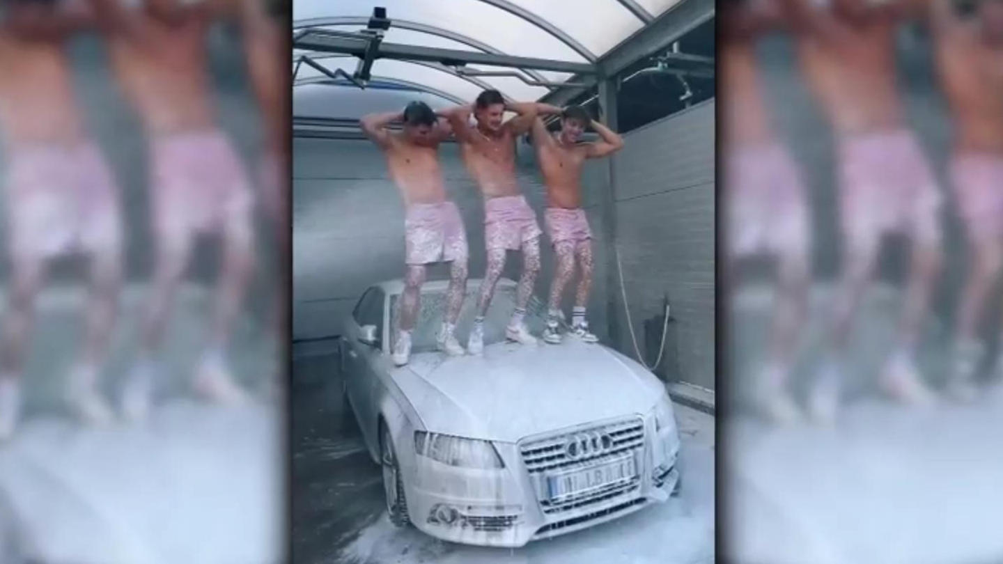 Jetzt kommen die Carwash-Boys! Die neuen Tiktok-Stars