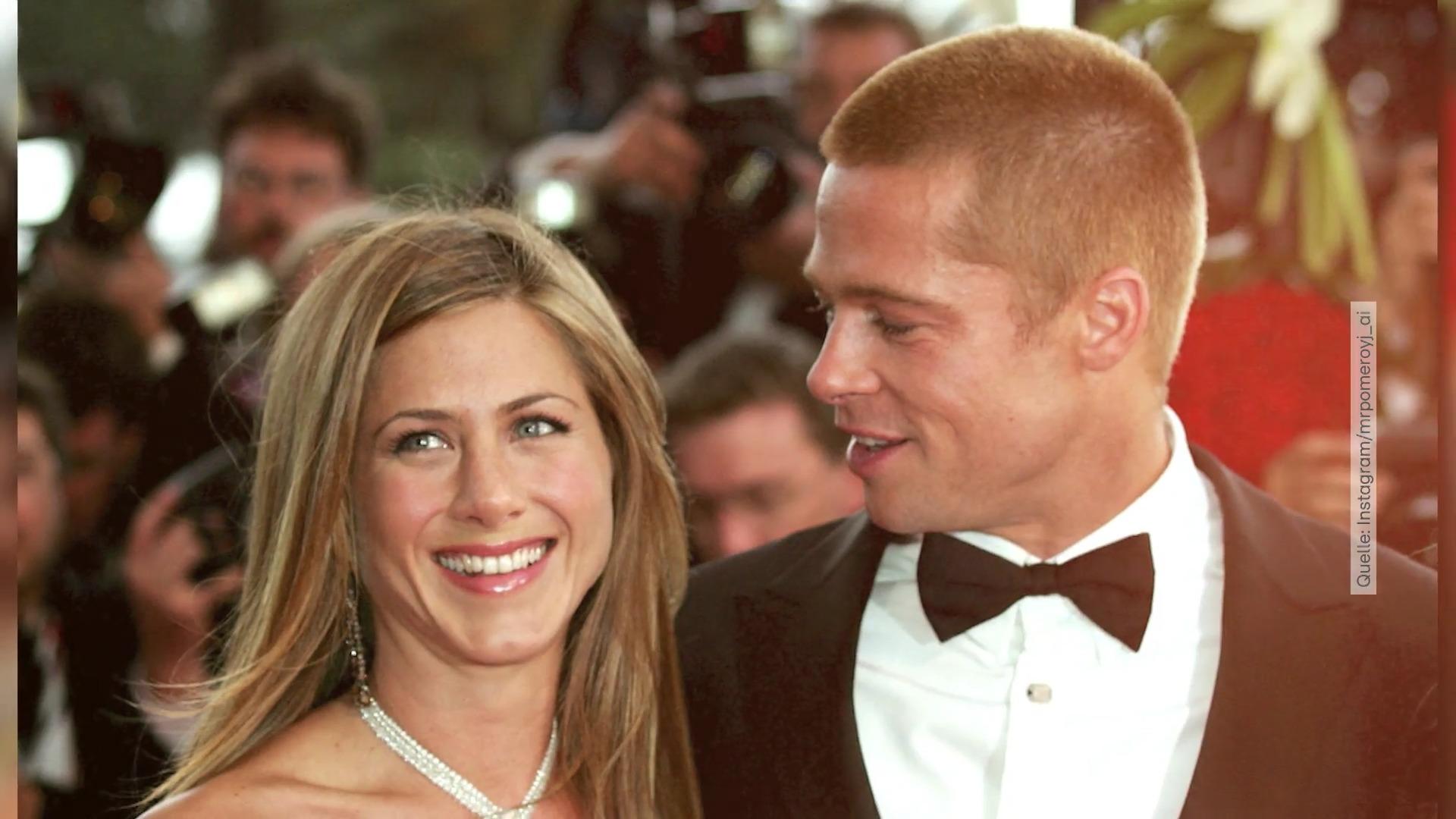 So würden die Kids von getrennten Promi-Paaren aussehen Jennifer Aniston, Brad Pitt und Co.
