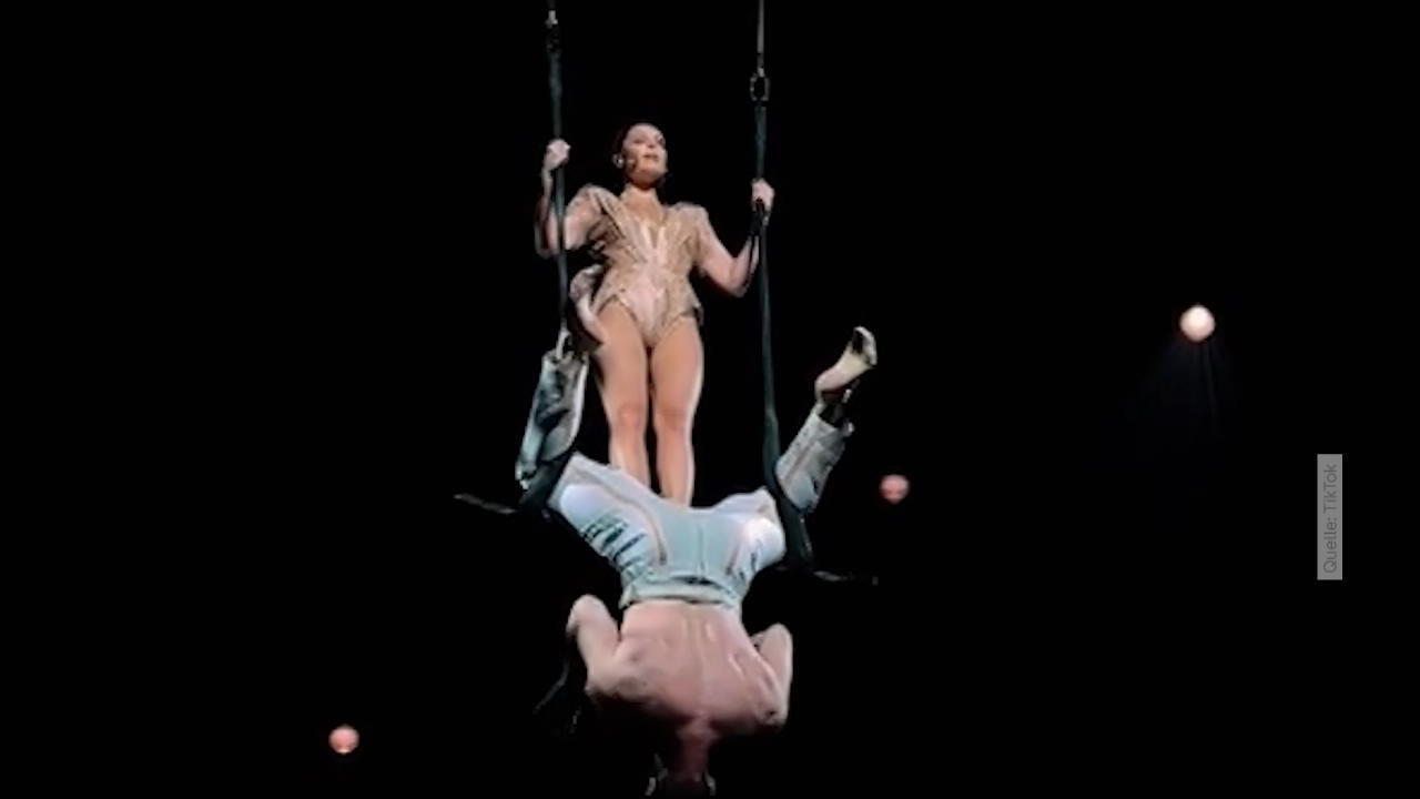 Helene Fischers Schock-Moment im Video Akrobatische Einlage endet im Drama