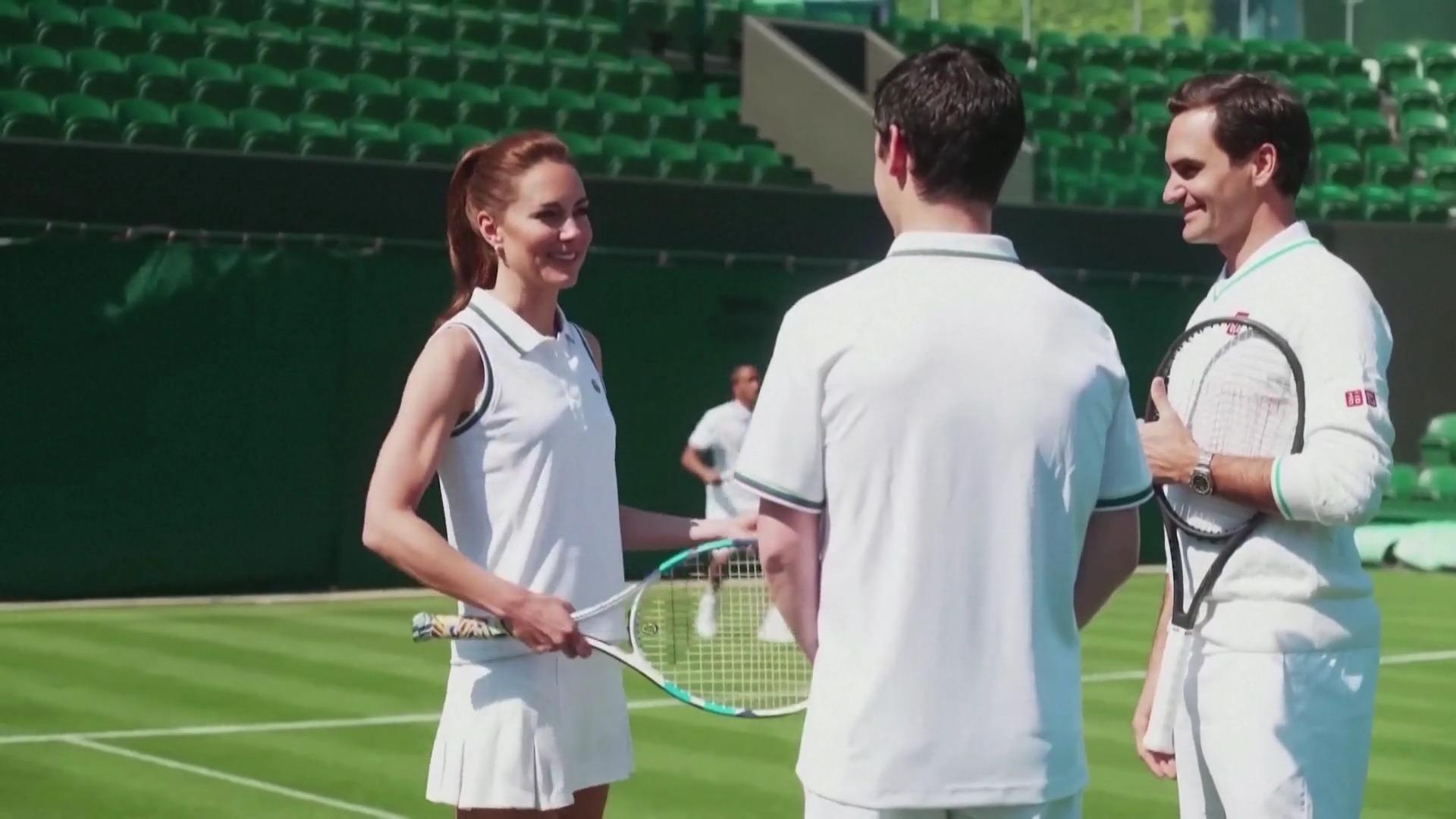 ¡La princesa Kate retira del tenis a Roger Federer quién puede y quién puede!