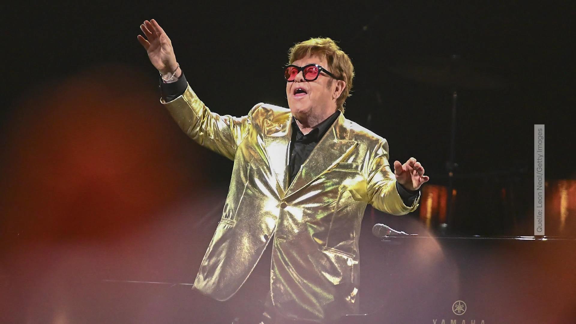 Elton John begeistert mit letzten England-Konzert Rührender Abschied