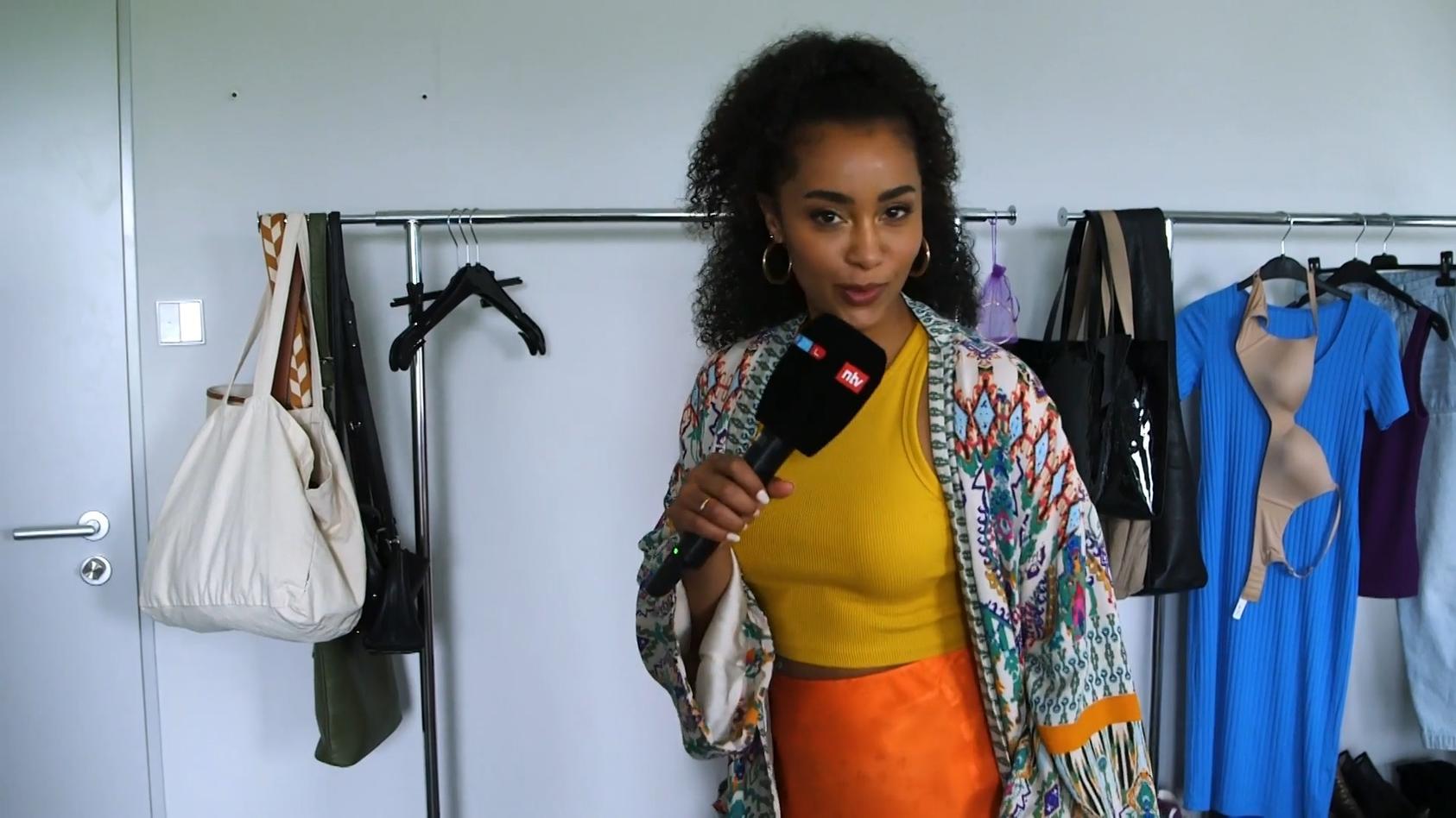 Féréba Koné präsentiert Imanis neue Sommer-Looks Einblick in die AWZ-Garderobe