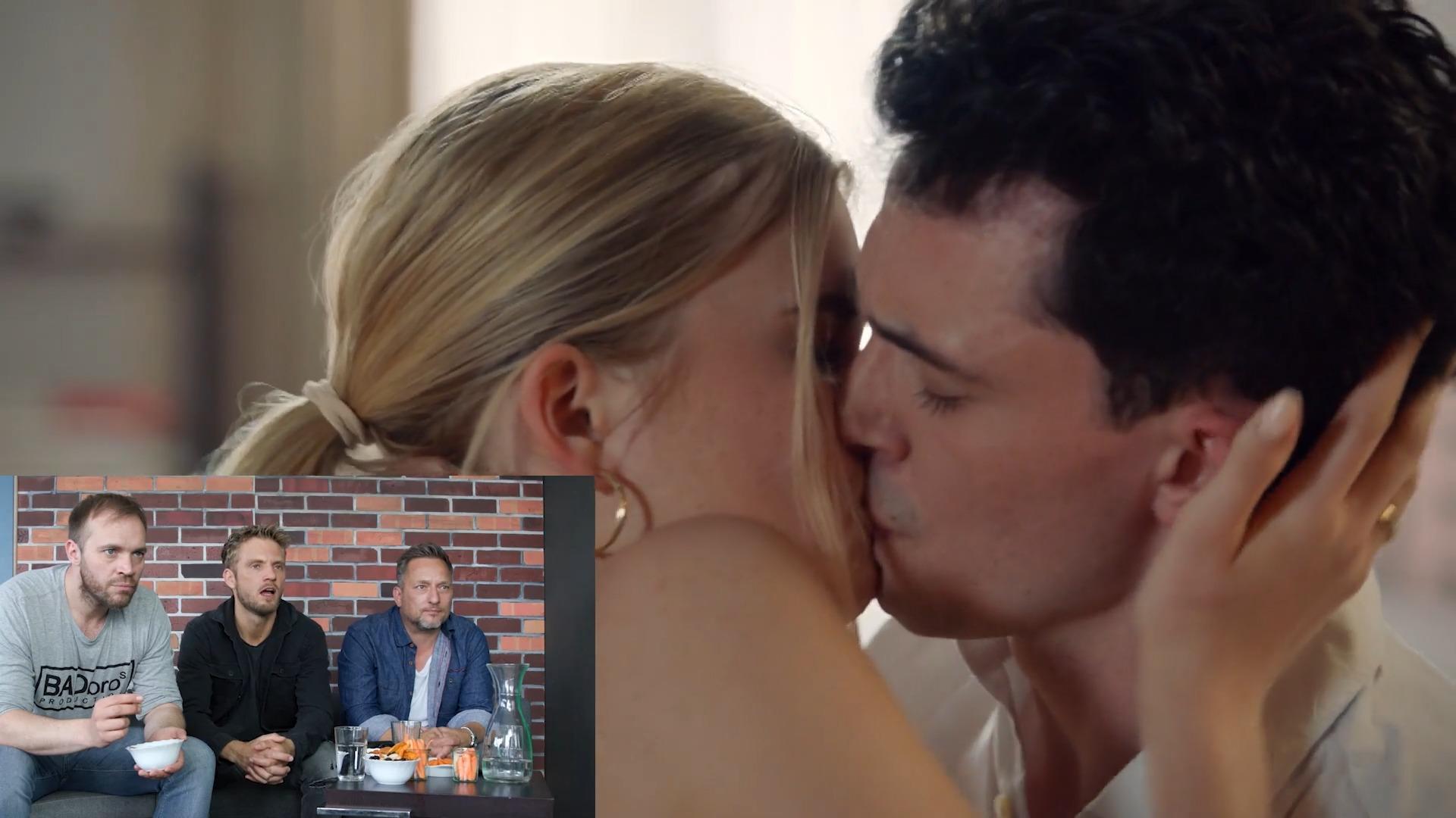"Sex bahnt sich an!" GZSZ-Stars gucken ihre eigene Serie Highlight aus dem Livestream